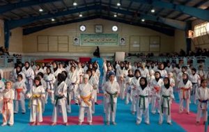 درخشش دختران رزمی کار قم در مسابقات کاراته کشور
