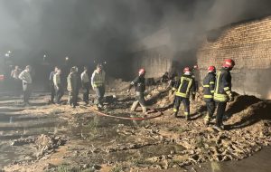 فوت ۳ نفر در حادثه آتش‌سوزی در قنوات قم
