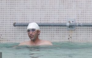 ثبت رکورد شناگر قم در رشته کرال سینه