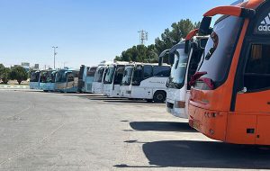 ۱۲۰ اتوبوس برون‌شهری قم برای جابه‌جایی زائران اربعین اختصاص یافت