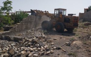 اراضی ملی روستای خاوه استان قم رفع تصرف شد