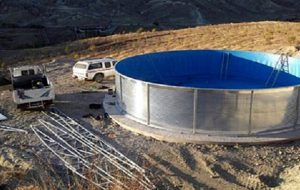 پروژه احداث مخزن ذخیره آب شهر قم به ۴۰ درصد پیشرفت رسیده است
