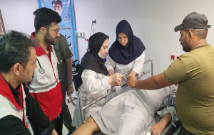 خدمات‌رسانی امداد و درمان هلال‌احمر استان قم در عراق به بیش از ۲۵ هزار زائر