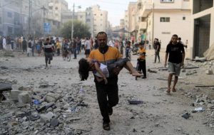 ضرورت مداخله بشردوستانه برای پایان‌ کشتار در ‌غزه